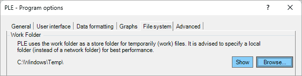 FilesystemWorkFolder