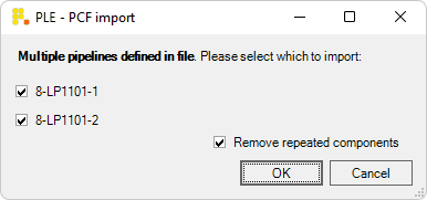 ImportPCFDefinedPipe